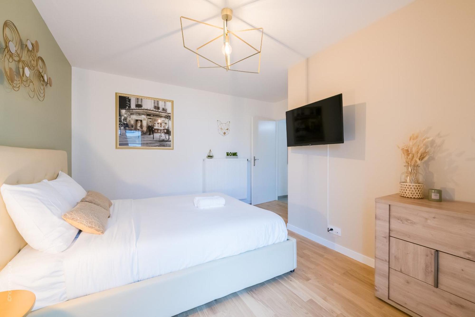 Columbus Garden By Plaza Apartment Serris Bagian luar foto