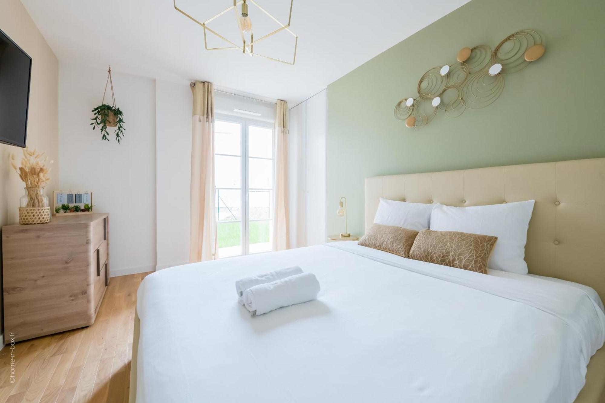 Columbus Garden By Plaza Apartment Serris Bagian luar foto